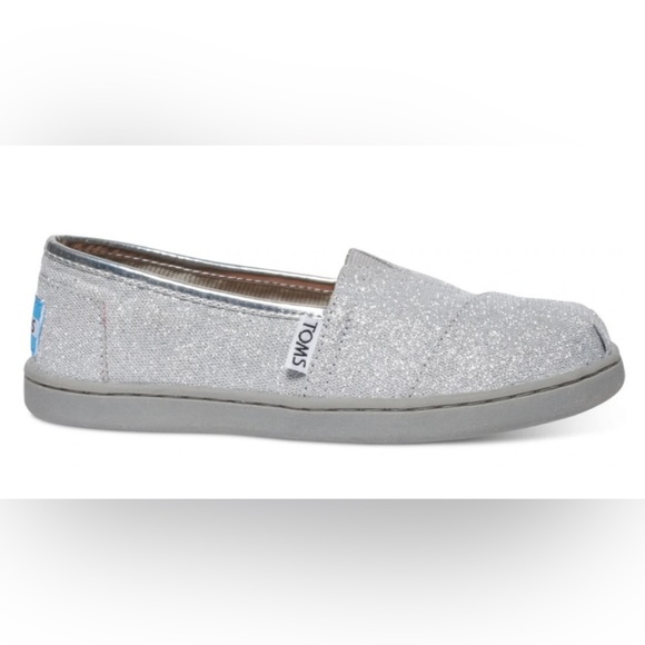 Youth Classic Toms Glitter Shoes - Picture 3 of 6